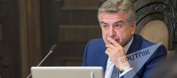 Заседание правительства. Карен Карапетян Заседание правительства. Карен Карапетян - Sputnik Արմենիա
