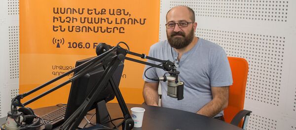 Давид Саакянц в гостях у радио Sputnik Армения - Sputnik Արմենիա