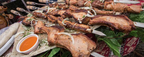 Фестиваль шашлыка в Ахтале - Sputnik Армения