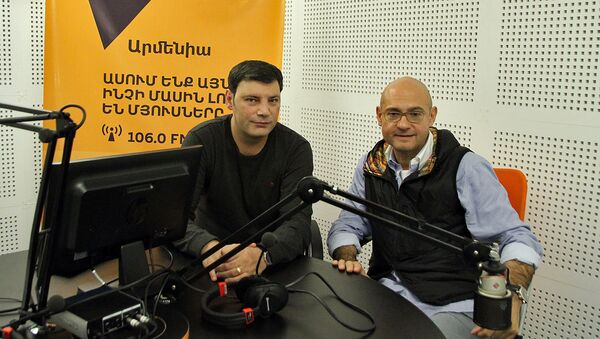 Дмитрий Пушкарь в гостях у радио Sputnik Армения - Sputnik Армения