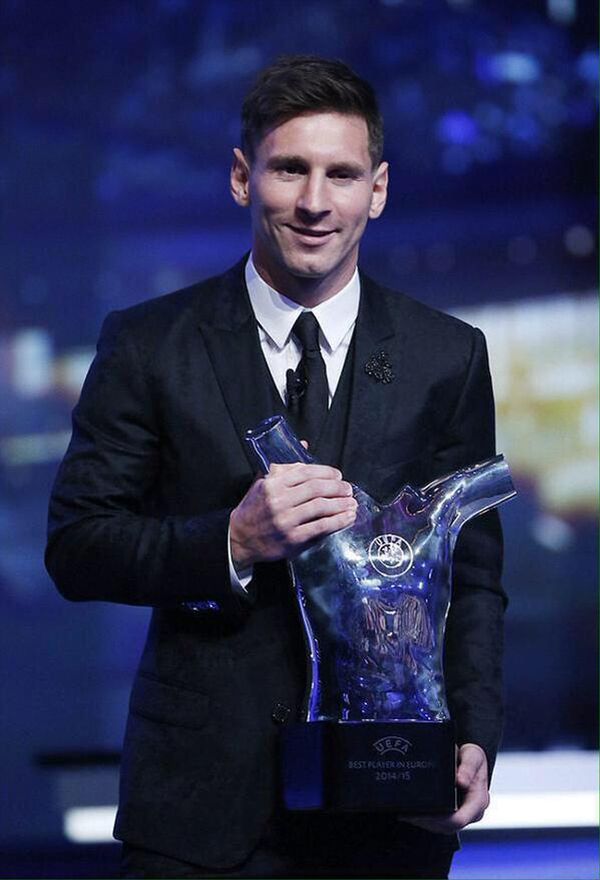 Лео Месси признан лучшим футболистом Европы 2015 года Лео Месси признан лучшим футболистом Европы 2015 года - Sputnik Արմենիա