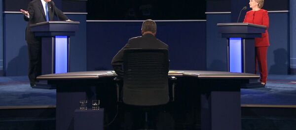 Спутник_Трамп и Клинтон дискутировали о кибератаках России на дебатах в США - Sputnik Армения