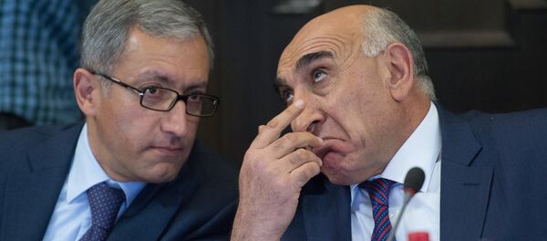 Ашот Манукян и Давид Локян - Sputnik Армения