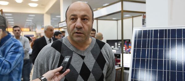 DigitecExpo в Ереване. Глава компании MMGM Engineering Арман Мхитарян - Sputnik Армения