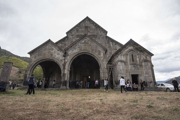 Храм Святой Богородицы в Ахтале, Лорийская область Армении - Sputnik Արմենիա