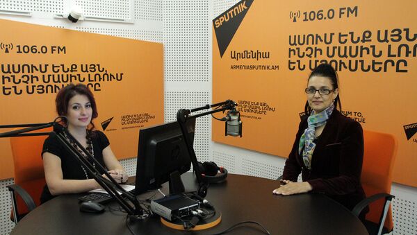 Рузанна Закарян в гостях у радио Sputnik  Армения - Sputnik Արմենիա