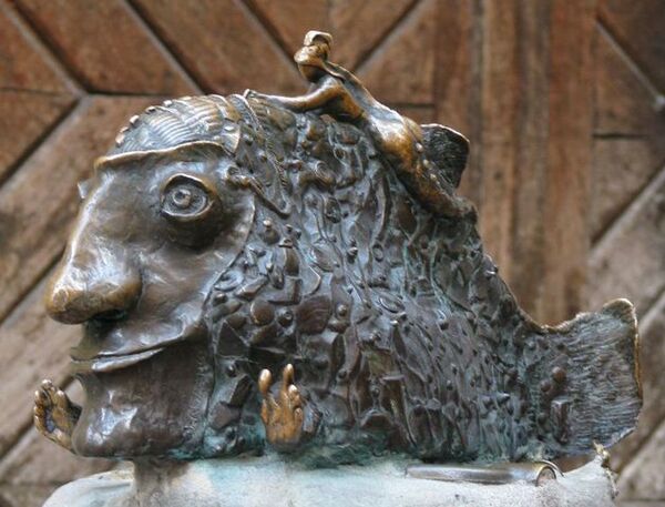 Памятник армянскому носу на Армянской улице во Львове Памятник армянскому носу на Армянской улице во Львове - Sputnik Արմենիա