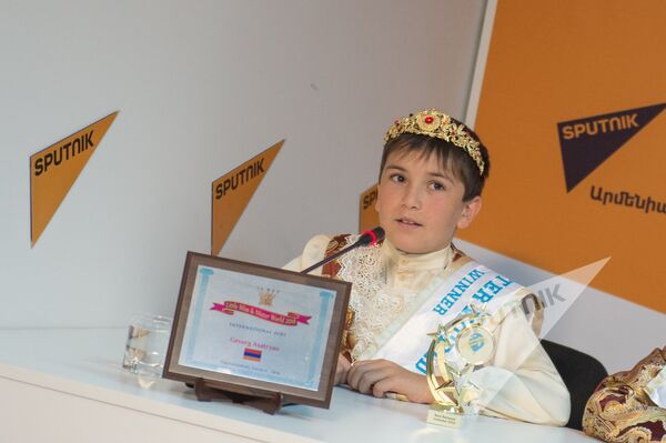 Пресс-конференция по итогам детского конкурса Little Miss and Mister World 2016 - Sputnik Армения