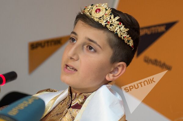 Пресс-конференция по итогам детского конкурса Little Miss and Mister World 2016 - Sputnik Армения