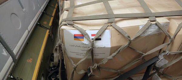 Армения отправляет гуманитарную помощь в Сирию - Sputnik Армения