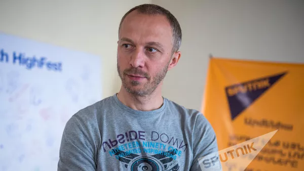 Художественный руководитель танцевального театра Люблина, хореограф Ришард Калиноски - Sputnik Армения