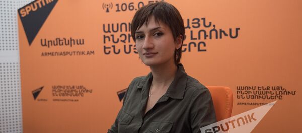 Аида Аракелян в гостях у радио Sputnik Армения Аида Аракелян в гостях у радио Sputnik Армения - Sputnik Արմենիա