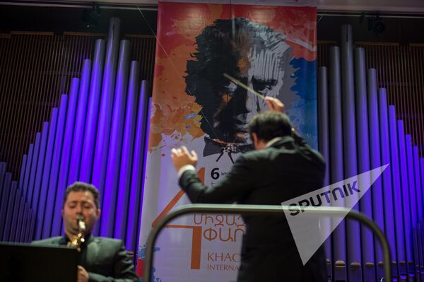 Фестиваль имени Арама Хачатуряна Фестиваль имени Арама Хачатуряна - Sputnik Армения