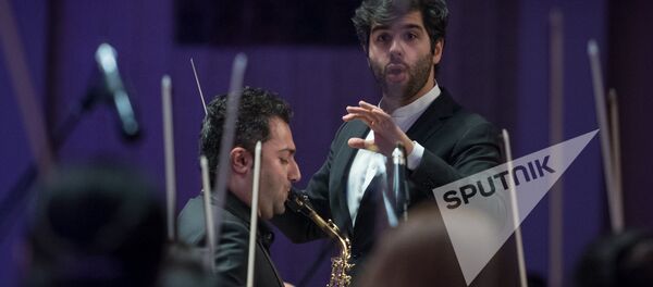 Четвертый международный музыкальный фестиваль имени Арама Хачатуряна. Сергей Смбатян Четвертый международный музыкальный фестиваль имени Арама Хачатуряна. Сергей Смбатян - Sputnik Արմենիա