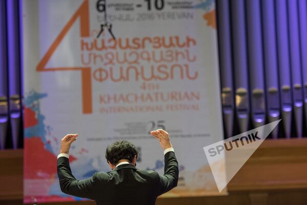 Четвертый международный музыкальный фестиваль имени Арама Хачатуряна - Sputnik Армения