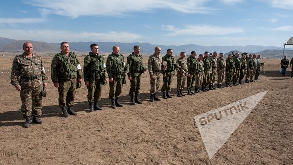 Совместные батальонные тактические учения военнослужащих российской военной базы ЮВО и военнослужащих ВС МО РА - Sputnik Արմենիա