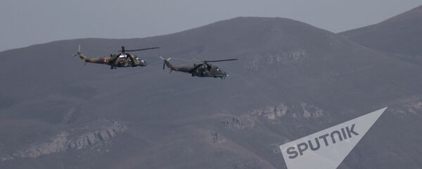 Совместные батальонные тактические учения военнослужащих российской военной базы ЮВО и военнослужащих ВС МО РА - Sputnik Արմենիա