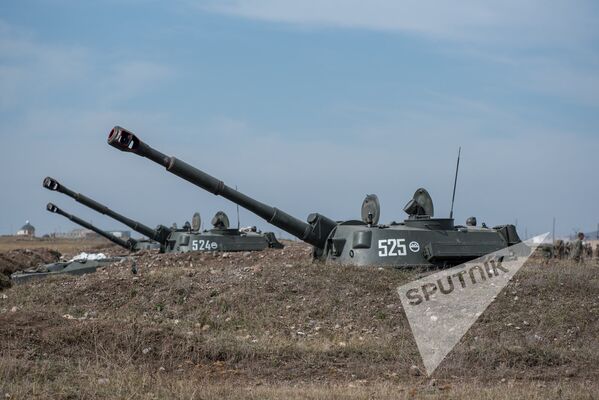 Окопавшаяся артиллерия - Sputnik Армения
