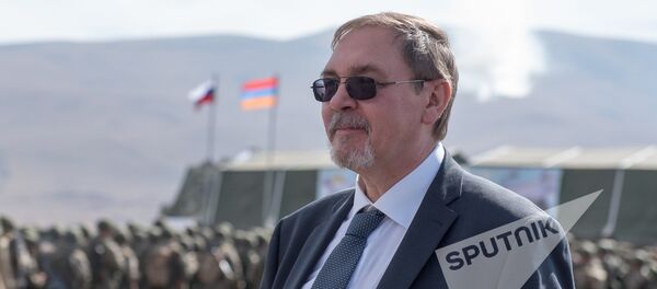 Чрезвычайный и Полномочный посол России в Армении Иван Волынкин Чрезвычайный и Полномочный посол России в Армении Иван Волынкин - Sputnik Армения