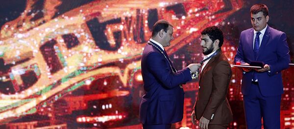 Церемония присуждения звания почетного гражданина города Ереван Церемония присуждения звания почетного гражданина города Ереван - Sputnik Արմենիա