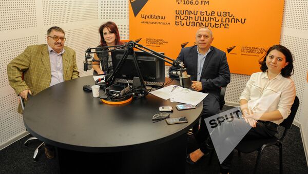 Маруке Егьян и Хачатур Гаспарян в гостях у радио Sputnik - Sputnik Արմենիա