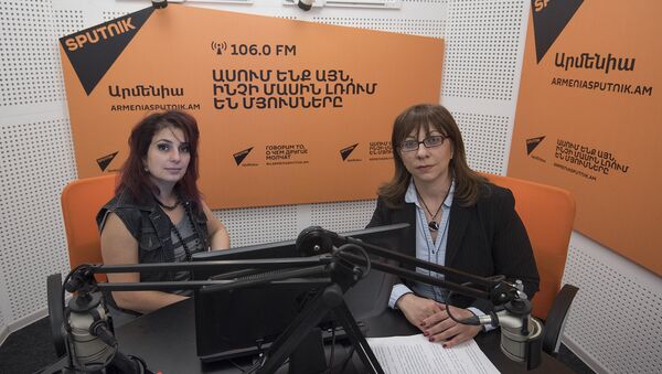 Кристине Гюрджян в гостях у радио Sputnik Армения - Sputnik Արմենիա