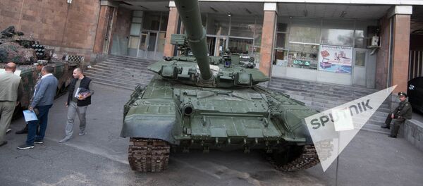 Первая Международная выставка вооружения и оборонных технологий ArmHiTec-2016 - Sputnik Армения