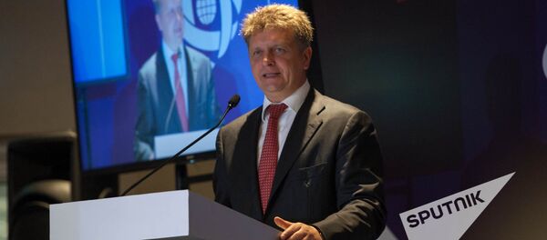 Первый Международный форум Евразийского партнерства в Ереване. Максим Соколов - Sputnik Армения