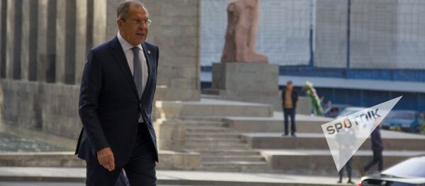 Совместное заседание СМИД, СМО и КССБ ОДКБ в Ереване. Сергей Лавров - Sputnik Армения