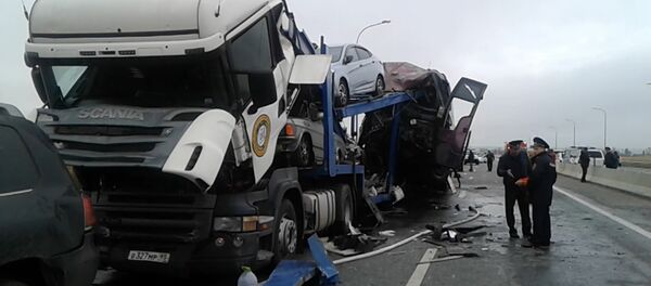 Авария на трассе Владикавказ-Беслан Авария на трассе Владикавказ-Беслан - Sputnik Армения