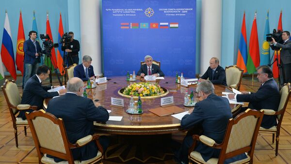 Заседание в Ереване Совета коллективной безопасности ОДКБ - Sputnik Армения