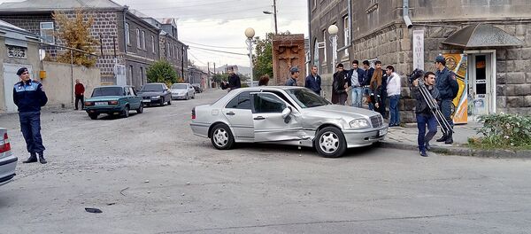 Авария и перестрелка в Гюмри Авария и перестрелка в Гюмри - Sputnik Արմենիա