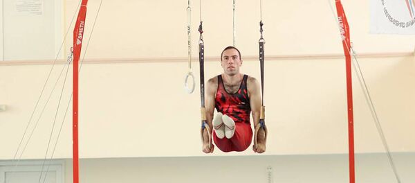 Пятикратный армянский рекордсмен Давид Фаградян Пятикратный армянский рекордсмен Давид Фаградян - Sputnik Армения