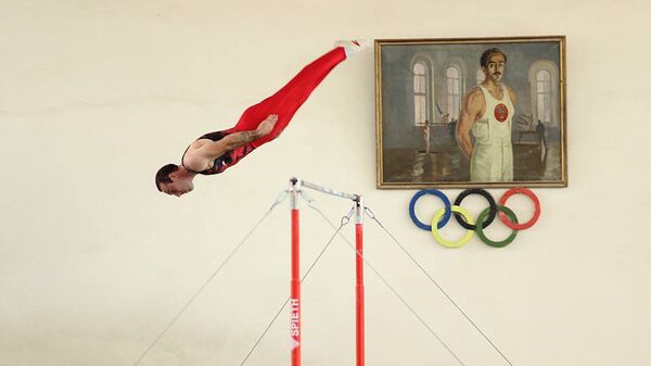 Пятикратный армянский рекордсмен Давид Фаградян - Sputnik Армения