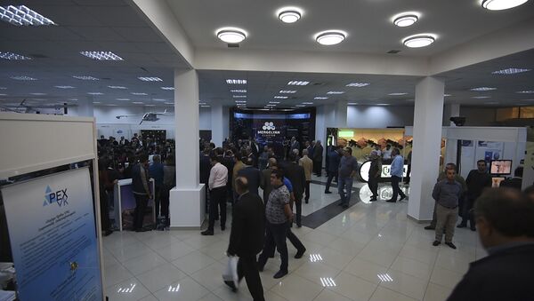 Новинки ВПК показали участники выставки  ArtHiTec в Ереване - Sputnik Армения