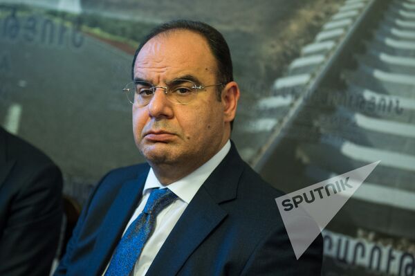 Ваан Погосян. Пресс-конференция в Министерстве транспорта и связи Ваан Погосян. Пресс-конференция в Министерстве транспорта и связи - Sputnik Արմենիա