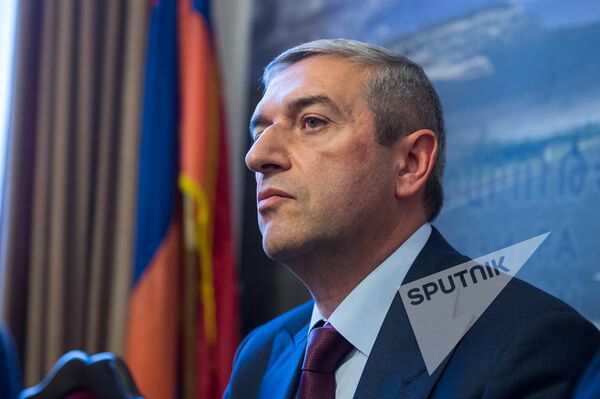 Ваан Мартиросян. Пресс-конференция в Министерстве транспорта и связи Ваан Мартиросян. Пресс-конференция в Министерстве транспорта и связи - Sputnik Արմենիա