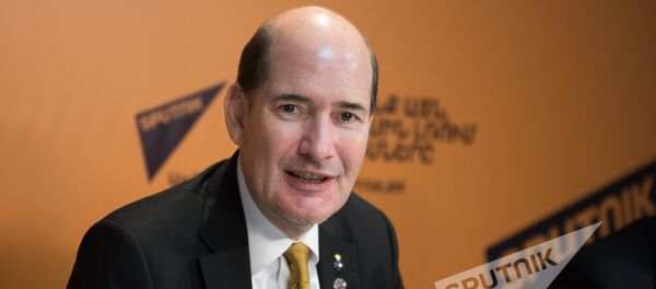 Майкл Хесеман. Пресс-конференция в Sputnik Армения - Sputnik Армения