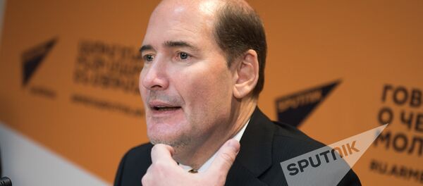 Майкл Хесеман. Пресс-конференция в Sputnik Армения - Sputnik Արմենիա