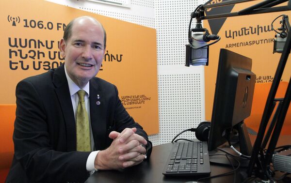 Майкл Хесеман в гостях у радио Sputnik Армения - Sputnik Армения