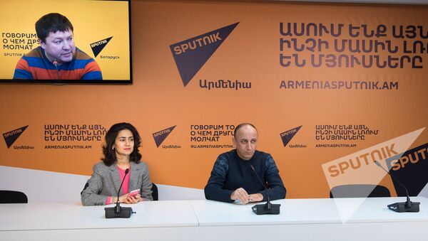 Видеомост на тему В хоккей играют настоящие армяне! - Sputnik Արմենիա