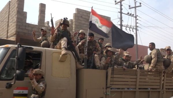 СПУТНИК_Иракские солдаты вошли в освобожденный от ИГ христианский город под Мосулом - Sputnik Армения