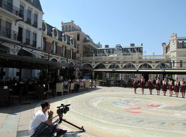 Съемки фильма Ереван-Батуми. Дорога дружбы - Sputnik Армения