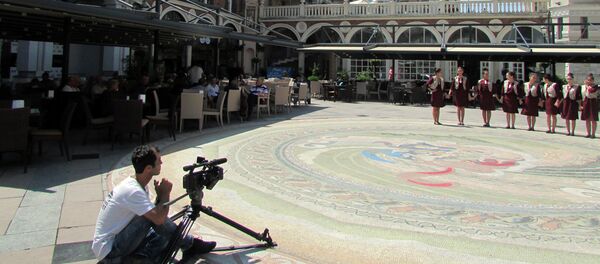 Съемки фильма Ереван-Батуми. Дорога дружбы Съемки фильма Ереван-Батуми. Дорога дружбы - Sputnik Армения