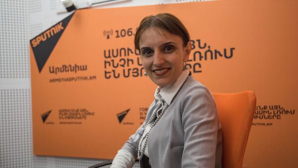 Мариам Меграбян в гостях у радио Sputnik Армения - Sputnik Արմենիա