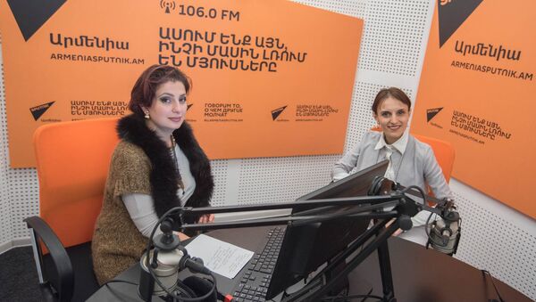 Мариам Меграбян в гостях у радио Sputnik Армения - Sputnik Արմենիա