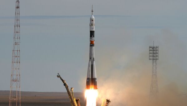 Старт космического корабля Союз ТМА-18М с экипажем 45/46-й длительной экспедиции на МКС - Sputnik Армения