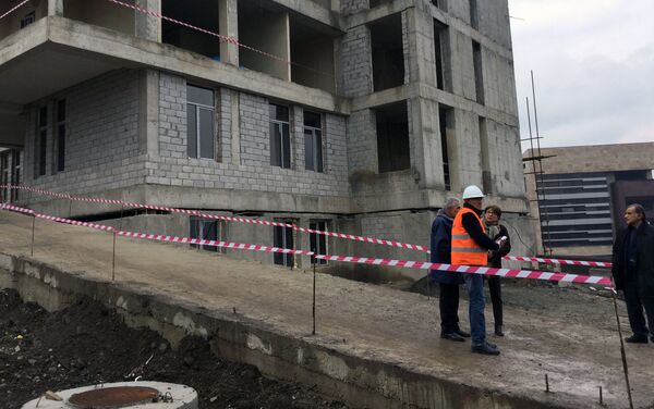 Строительство медицинского центра в Ванадзоре - Sputnik Армения