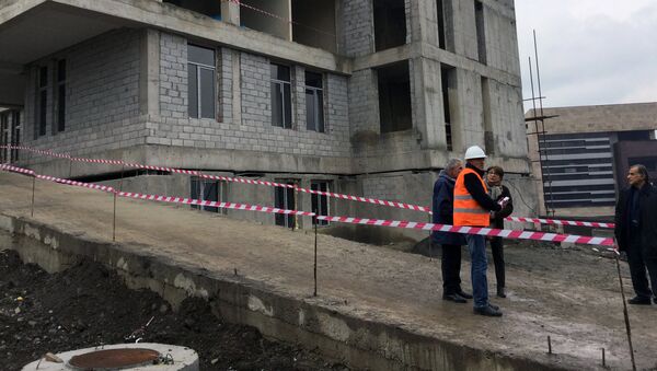 Строительство медицинского центра в Ванадзоре - Sputnik Արմենիա