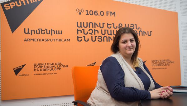Марина Адулян в гостях у радио Sputnik Армения - Sputnik Армения